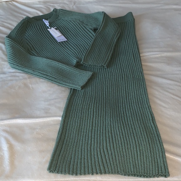 Anthropologie Dresses & Skirts - 💥SOLD💥Anthropologie/Amadi Midi Sweater Skirt Set Size S